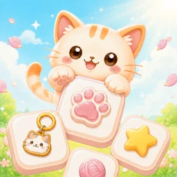 Biểu tượng Match It Meow! Cat Tile Puzzle